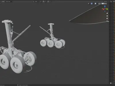 BOEING 777X 3d model 3D model