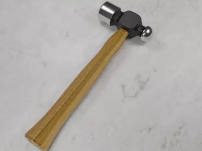 High-Quality 3D Model of Classic Claw Hammer 3D model