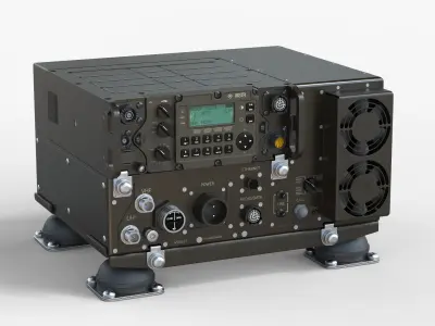 RS VT3050C VHF-UHF Tactical Radio 3D model