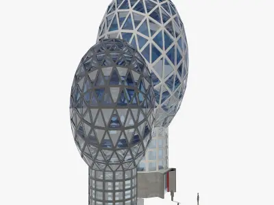 Future Building  3D model