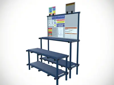 Armature Display Table 3D model