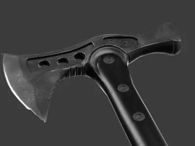 Survival Tomahawk Axe Free low-poly 3D model