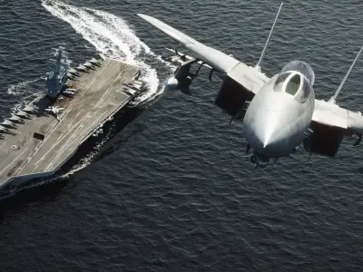 Aircraft Carrier 3D model 5
