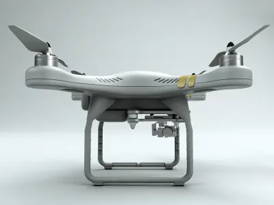 DJI Phantom 3 Camera Drone 3D model