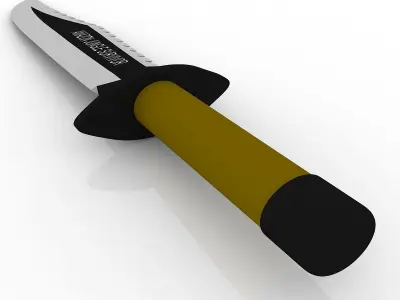 Amazon Survival Knife 3D model