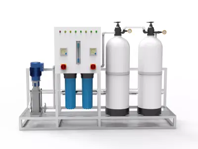 Reverse Osmosis Plant 3D model