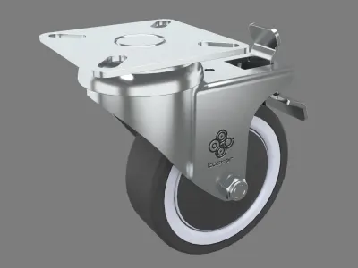  Furniture Wheel 3D model