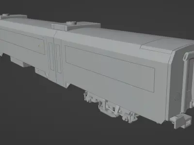 H0 1-87 scale Modus Wagen BDylsf 456 3D print model