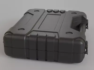 Small Case Low-poly 3D model