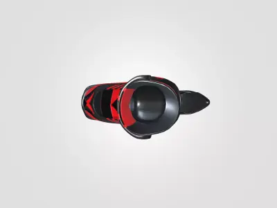 Recreational Inline Skate 3D Model - Game Ready Sports Equipment Free 3D model