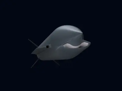 Tyrfing 3SM Missile 3D model