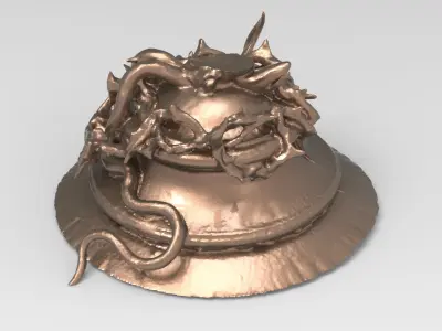 Halloween Dantes ivy stand collection part 1  3D model