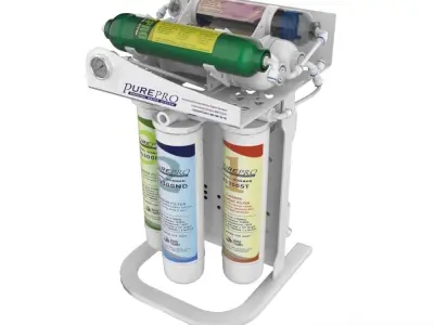 PurePro Water Filter 3D model