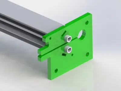 Peach laminator side holder Free 3D model