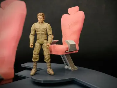 USS Grissom Bridge Control Center Console - The Search for Spock 3D print model
