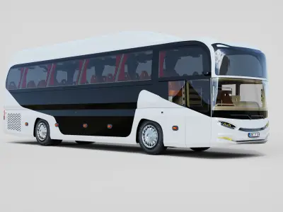 DOSCH 3D - Bus Details - Hydrogen 3D model
