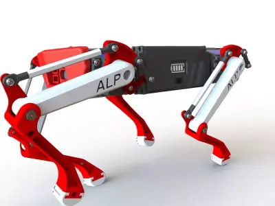 Dog Robot 3D model