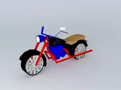 American Dream Motorcycle Free 3D model purchase