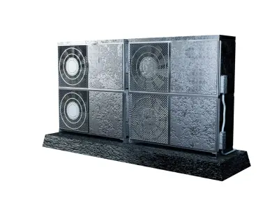 Industrial AC Unit 3D model