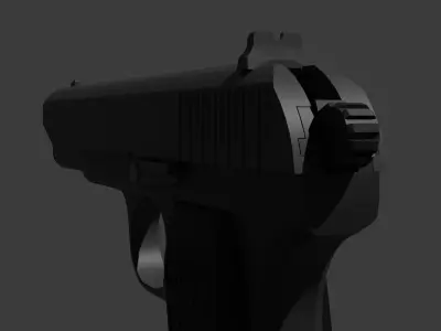 Tokarev-33 3D model