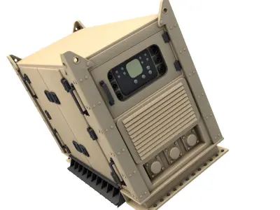 Military Generator 3D model from CGTrader