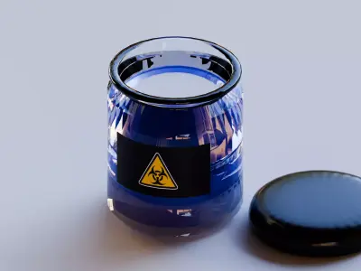 Acid jar 3D model