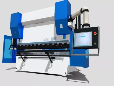 70 Ton CNC BENDING MACHINE 3D model