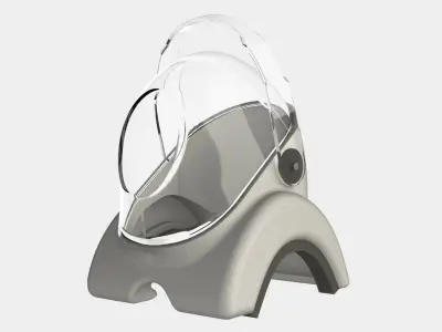 Diving Helmet 3D model by Swami-G