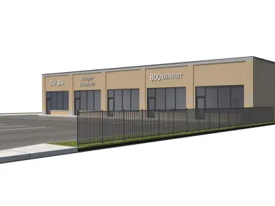 Retail-110 Retail Store 3D model