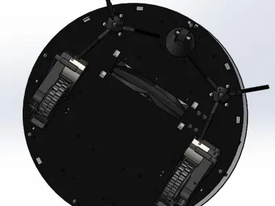 DIY Sweeping Robot 3D model