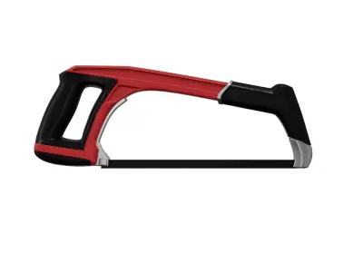 Hacksaw Low-poly 3D model