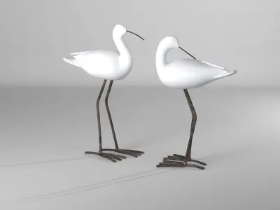  Angelena Seabirds Figurine Animal 3D model