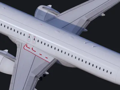 Airbus A320 Generic 3D model