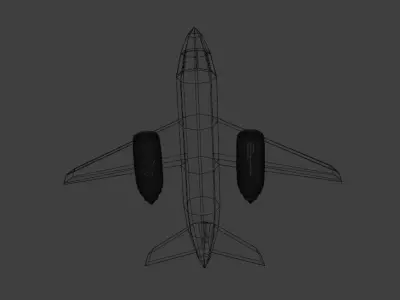 airplane Free 3D model order