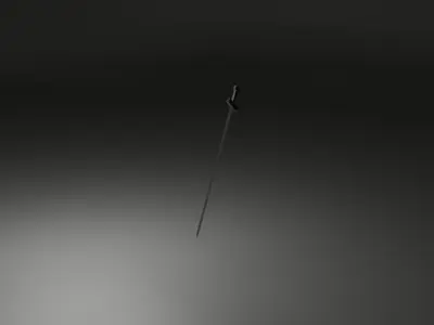 Sword Simple Free 3D model