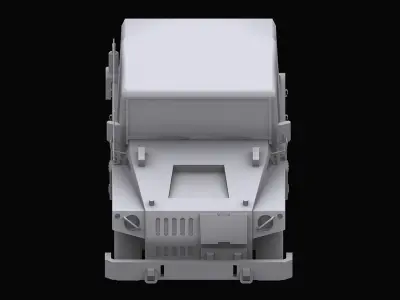 Gundam EF Jeep model 3D model