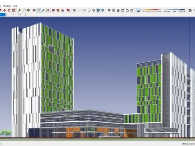 Sketchup Building 264 3D model