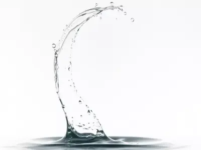 Dynamic Water Splash model pack Low-poly 3D model purchase