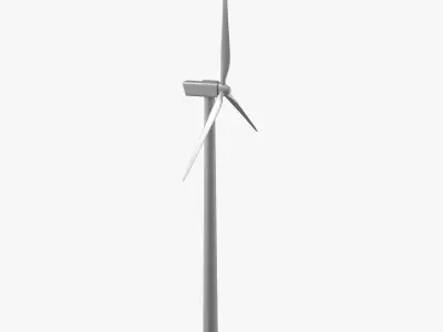 Wind Turbine 3D model 7