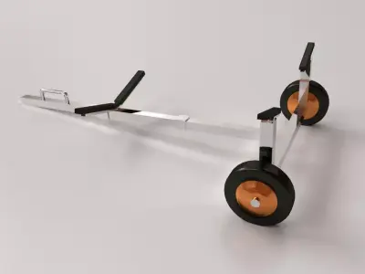 Boat Dolly 3D model