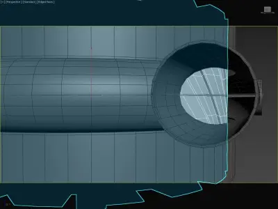 Quadro Tesla Turbo Turbine 3D model