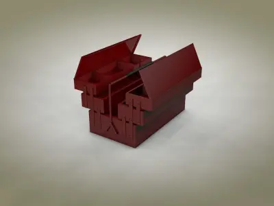 Toolbox box 3D model