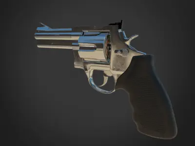Taurus 44 4 Inch 3D Model 3D model