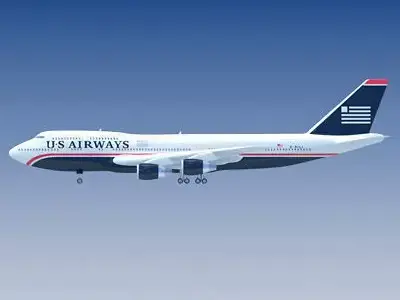 Boeing US Airways V2 3D model