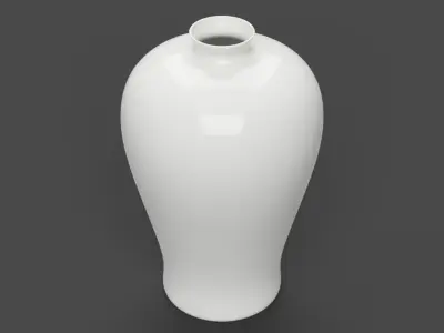 Chinese Antique Porcelain Series - Vase 4 3D print model
