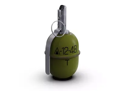 RGD-5 Grenade 3D model purchase