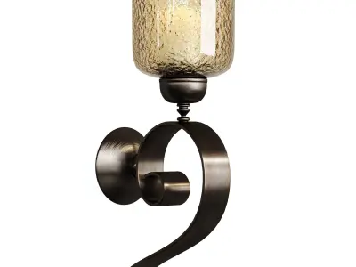 Joselyn Candle Sconce 3D model
