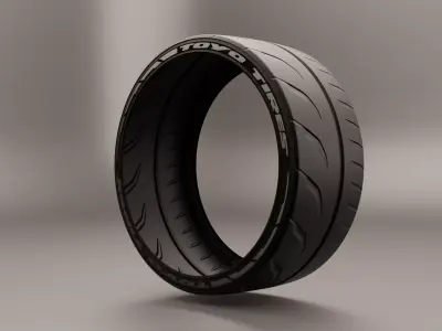 TOYO race tire 3D model