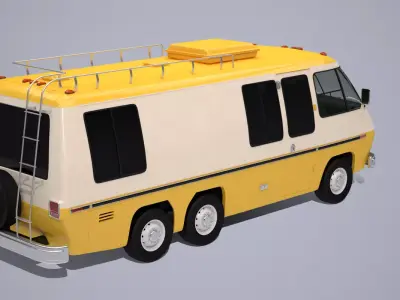 GMC Motorhome 23 ft 3D model