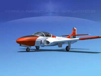 Cessna T-37 Tweetybird V06 Greece 3D model